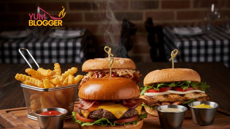 Taproom Burgers and Sandwiches